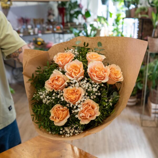 Rosas Color Melocotón - Imagen 2